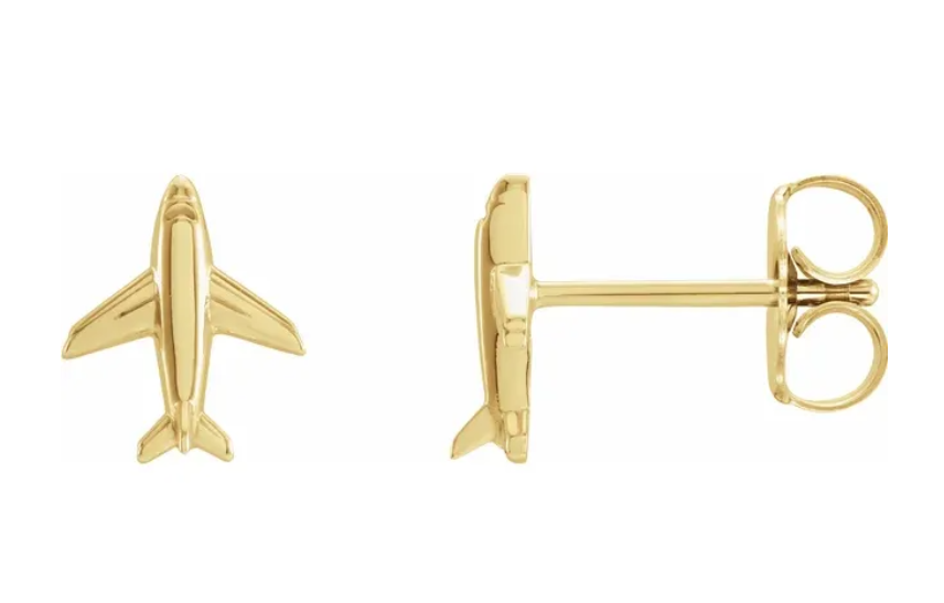 Airplane Earrings